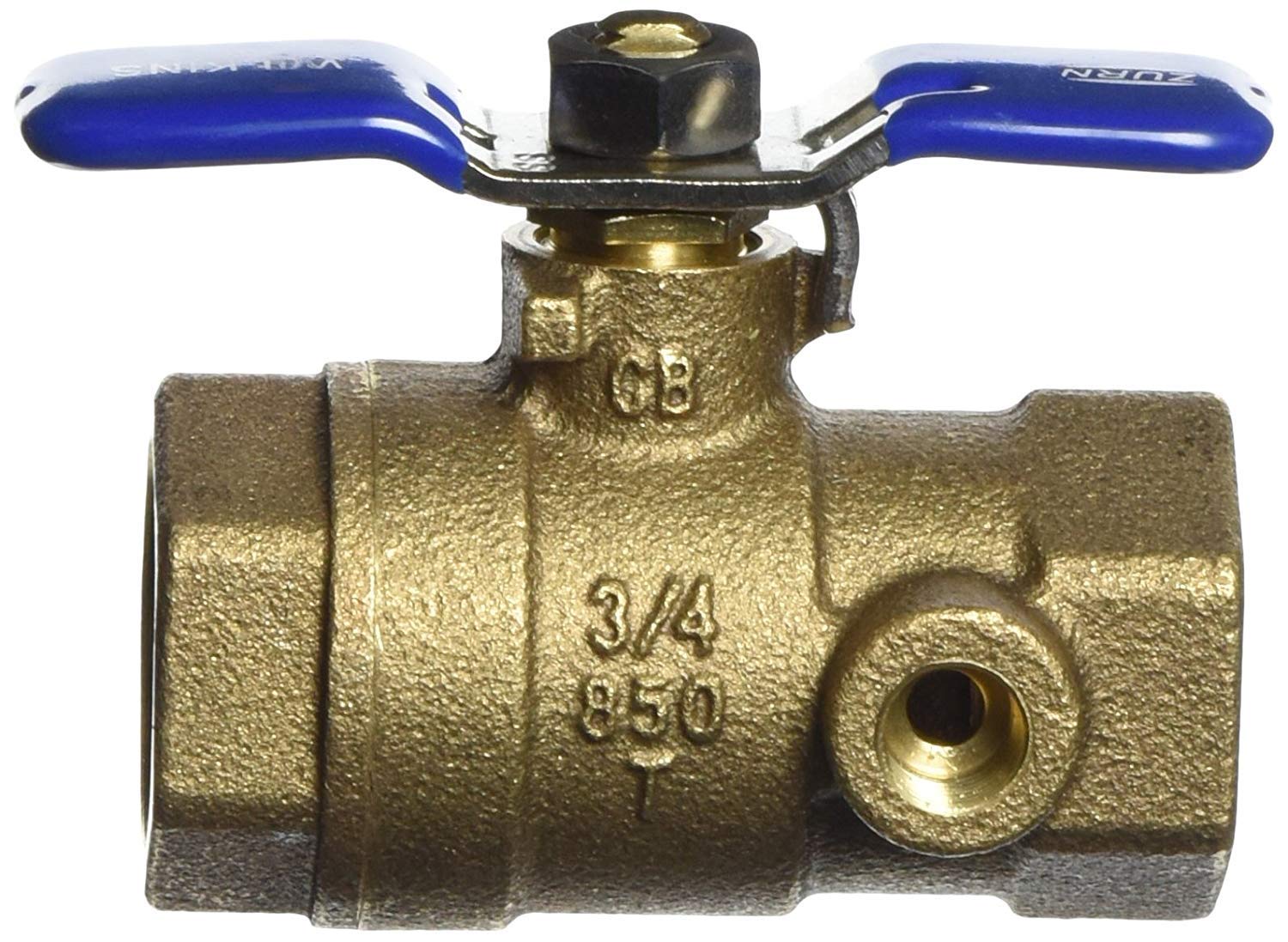 すいみん Amazon.com: Zurn 34-850T Wilkins 3/4-Inch Tapped Ball Valve by